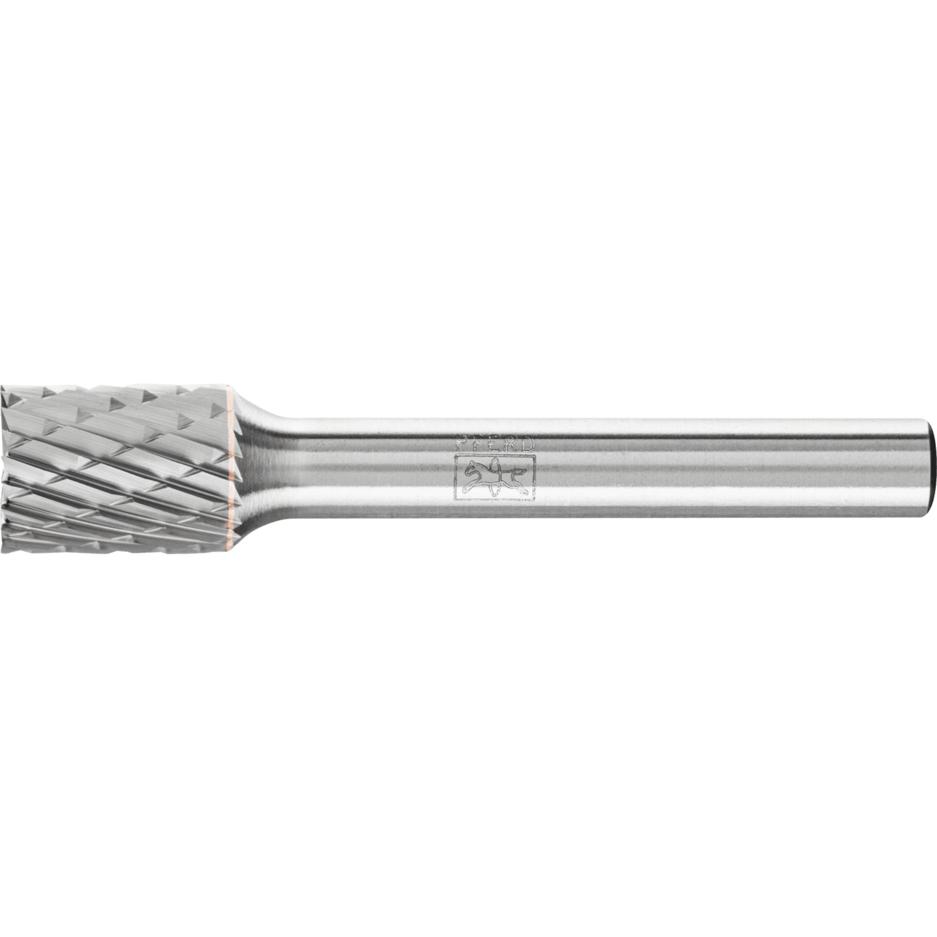PFERD TOOLS Hartmetall Frässtift Zylinder ZYAS stirnverzahnt Ø 10x13mm Schaft-Ø 6mm Z3P universal mittel kreuzverzahnt Produktbild img1 L