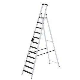 MUNK Stufen-Stehleiter einseitig begehbar mit clip-step R13 Produktbild