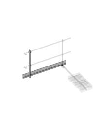 Fußleiste für Ausstiegsgeländer seitlich Produktbild