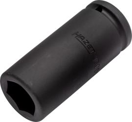 HAZET Schlag-, Maschinenschrauber Steckschlüsseleinsatz 1000SLG-27 ∙ 3/4 Zoll (20 mm) Vierkant hohl ∙ Außen Sechskant Profil ∙ SW 27 mm Produktbild