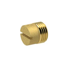 RIEGLER Sinterbronce-Schalldämpfer, Schlitz, G 3/8, max. 10 bar Produktbild
