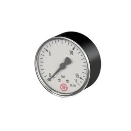 RIEGLER Standardmanometer, Stahlblechgeh., G 1/4 hinten, 0-4,0 bar, Ø 50 Produktbild
