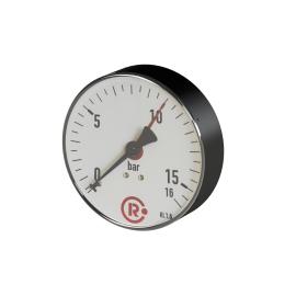 RIEGLER Standardmanometer, Kunststoff, G 1/4 hinten zentr., 0-40,0 bar, Ø 80 Produktbild