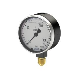 RIEGLER Glyzerinmanometer, Metallgehäuse, G 1/4 unten, 0 - 6,0 bar, Ø 63 Produktbild