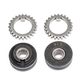 Schweisskraft Vorschubrollenpaar mit Zahnkranz für Massivdraht, 1,0 mm Produktbild