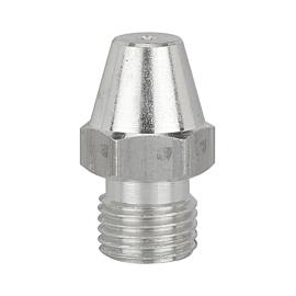 Stand.düse Ø1,5 mm, M12x1,25, Blaspistolen Alu/Alu-Druckguss ver. Produktbild