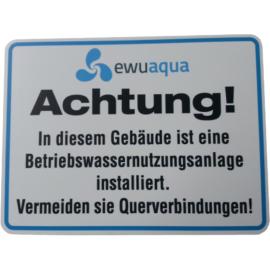 Hinweisschild Produktbild