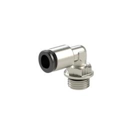 RIEGLER L-Steckverschraubung »click-clock«, drehbar, M5 außen, Ø 5 mm Produktbild
