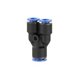 RIEGLER Y-Steckverbindung »Blaue Serie« reduzierend, Schlauch-Ø 1x12/2x10 Produktbild