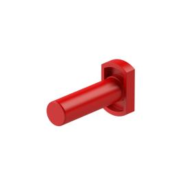 RIEGLER Verschlussstopfen POM, Stutzen 12 mm, Farbe rot Produktbild