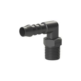 RIEGLER Winkel-Einschraubstutzen, R 1/8 a., für Schlauch LW 4 mm, PA 6 Produktbild