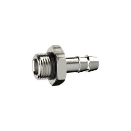 RIEGLER Einschraubschlauchtülle, O-Ring, G 1/4, Schlauch LW 8, MS vernickelt Produktbild