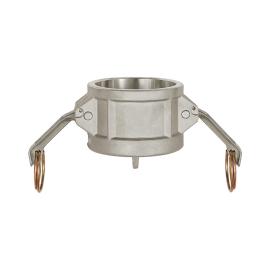 RIEGLER Kamlok-Verschlusskappe, Typ DC, Alu, BG 1 1/2, für Stecker-Ø 53 Produktbild
