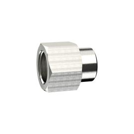 RIEGLER Muffe, reduzierend, G 1 i., G 3/4 i., SW 38, Messing vernickelt Produktbild