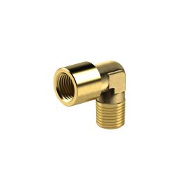RIEGLER Winkelstück, innen/außen, G/R 3/4, SW 25, Messing blank Produktbild