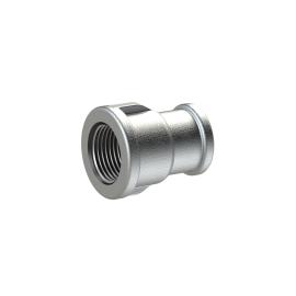 RIEGLER Muffen 240, IG/IG, Rp 3/4, Rp 3/8, schw. Temperguss feuerverzinkt Produktbild