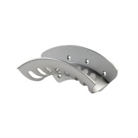 RIEGLER Schlauchhalter, Aluminium unlackiert, klein Produktbild