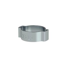 RIEGLER 2-Ohr-Schlauchklemme (W1), 7-9 mm, 6,0 mm, VPE 10 Stk. Produktbild