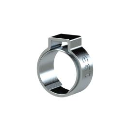 RIEGLER 1-Ohr-Schlauchklemme (W1), Einlagering, 8,2 - 9,5 mm, VPE 10 Stk. Produktbild