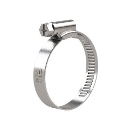 RIEGLER Schneckengewinde-Schlauchschelle, Edelstahl (W5), 32 - 50 mm, 9 mm Produktbild