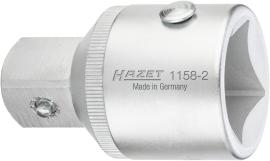HAZET Reduzierstück 1158-2 ∙ 1 Zoll (25 mm) Vierkant hohl ∙ 3/4 Zoll (20 mm) Vierkant massiv ∙ Länge: 70 mm Produktbild