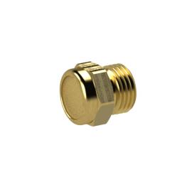 RIEGLER Sinterbronce-Schalldämpfer »value line« flache Ausführung, G 1/8 Produktbild