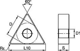 TNMG160404MN KC9125 Produktbild