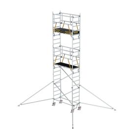 MUNK FlexxTower SGX ergo mit vorlaufendem Geländer Plattformhöhe 5,59 m Produktbild