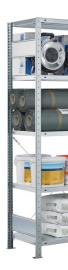Schulte MULTIplus T-Profil-Rahmen, unmontiert, 2 Tiefenriegel, 1800x300 mm, verzinkt Produktbild