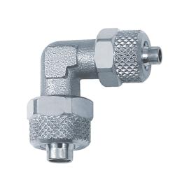 Winkelverbinder, red., für Schlauch 8/6 - 6/4 mm, SW 10, MS vern. Produktbild