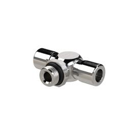 RIEGLER T-Steckverschraubung »NonPlusUltra«, drehbar , M5, Ø 4mm, VPE10 Produktbild