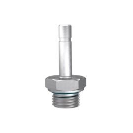 Gewinde-Stecknippel, M5 a., Stecknippel 4 mm, ES 1.4404 Produktbild