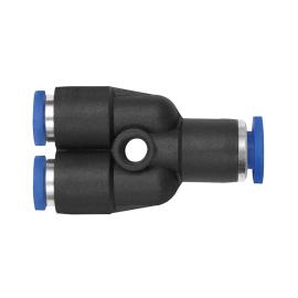 RIEGLER Y-Steckverbindung »Blaue Serie« mini, reduziert , Schlauch-Außen-Ø 6/4 Produktbild