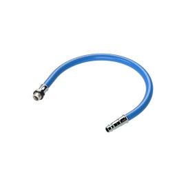 RIEGLER Vibrationsdämpfer mit 300 mm PVC-Schlauch, Nippel NW 8, G 3/8 AG Produktbild