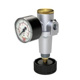 Konstant-Druckregler inkl. Manometer, BG 1, G 1/4, 0,1 - 3 bar Produktbild
