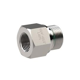 RIEGLER Lange Wechselreduzierung, G 3/4 a. G 1/2 i., ES 1.4571, FKM Produktbild