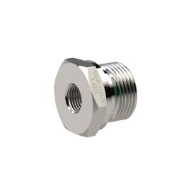 RIEGLER Kurze Wechselreduzierung, G 1 a. G 1/2 i., ES 1.4571, FKM Produktbild