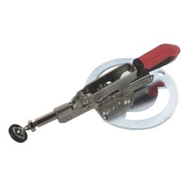 Schweisskraft Waagrechtspanner mit runder Adapterplatte, geschlossen Länge 253 mm, Spannbereich 0 - 35 mm Produktbild