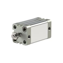 RIEGLER Kompaktzylinder, doppeltwirkend, AG, K-Ø32, Hub45, G1/8, ISO21287 Produktbild
