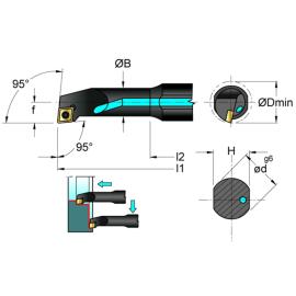Bohrstange A1012K SCLCL06 Produktbild