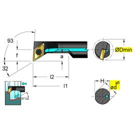 Bohrstange A1216M SDUCL07 Produktbild