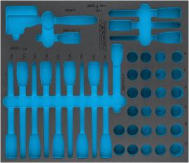 HAZET 2-Komponenten Weichschaumeinlage 163-545L ∙ L x B: 392 mm x 344 mm Produktbild