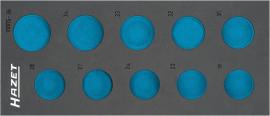 HAZET 2-Komponenten Weichschaumeinlage 163-572L ∙ L x B: 392 mm x 172 mm Produktbild