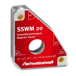 Permanent-Schweißwinkelmagnet Schweisskraft SSWM 20 Produktbild