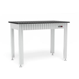Schweisskraft Werkbank Siegmund mit Alu Tischprofilen 1200x1000 System 16, höhenverstellbar Produktbild