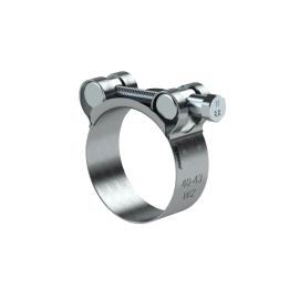 RIEGLER Gelenkbolzenschelle, Chromstahl 1.4016 (W2), 34 - 37 mm, 20 mm Produktbild