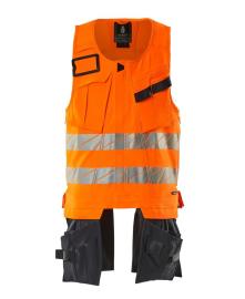 Mascot Werkzeugweste, ULTIMATE STRETCH Werkzeugweste Größe 2XL, hi-vis orange/schwarzblau Produktbild