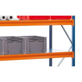 AR Weitspannregal W 100, 2500 x 2140 x 1200 mm, 4 Ebenen, Fachlast 668 kg Produktbild