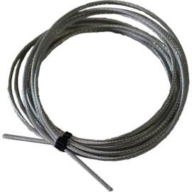 Drahtseil 5 mm-Ø aus Edelstahl, mit PVC-Ummantelung, pro m Produktbild