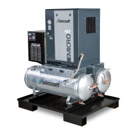 Aircraft Schraubenkompressor A-DUO-MICRO SE 4.0-10 2x100 K Produktbild